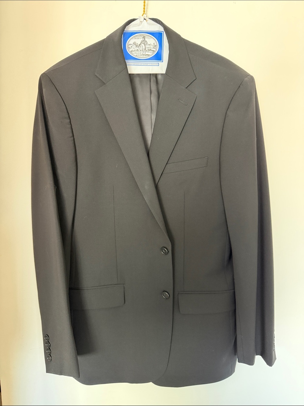 Calvin Klein Black Slim Fit Suit
